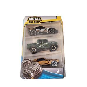 Zuru Metal Machines 3 pack Chase Duty Flair Die-Cast Cars New